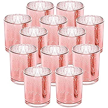 Rose Gold Votives