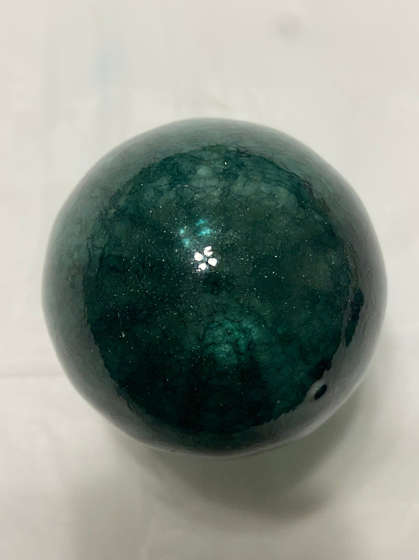 TEAL GREEN ORNAMENT