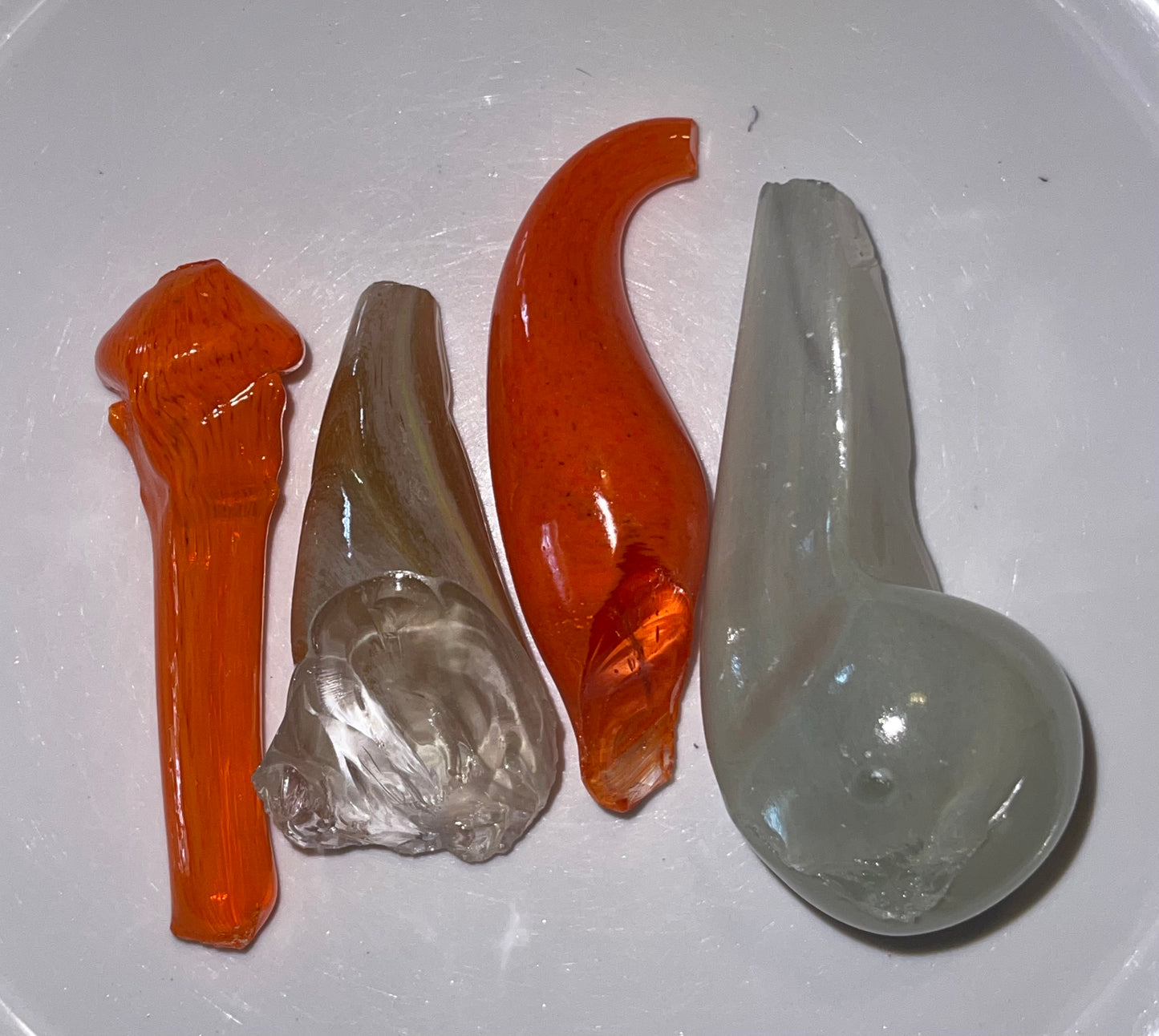 ES510 - SET OF BLOWN GLASS STEMS