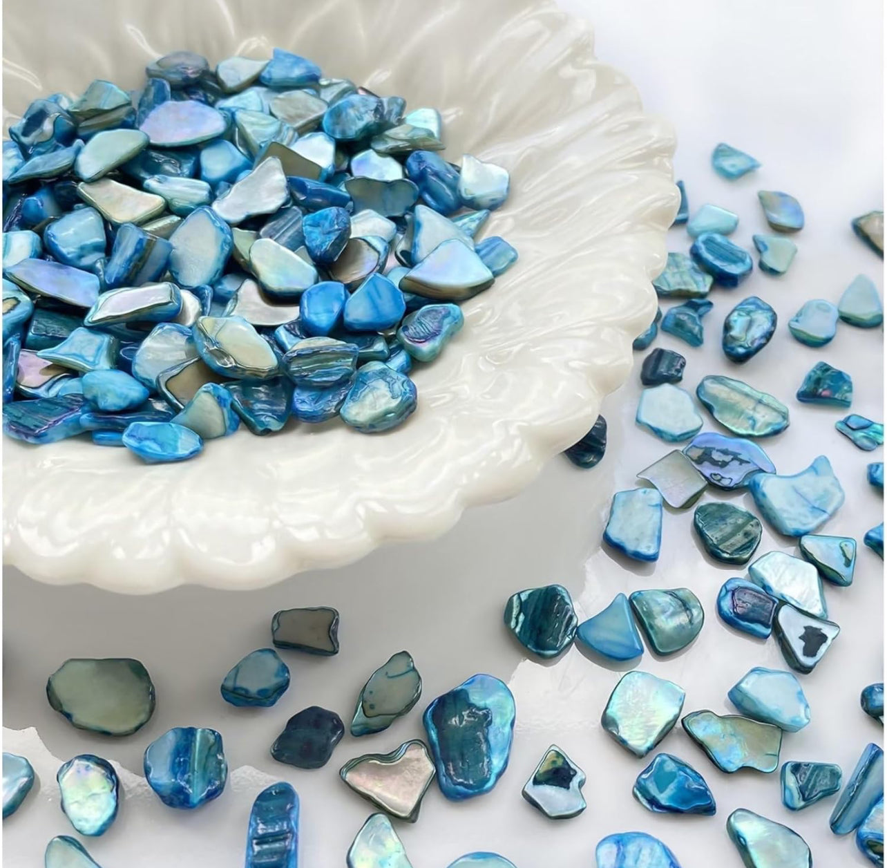 Turquoise Crushed Shells