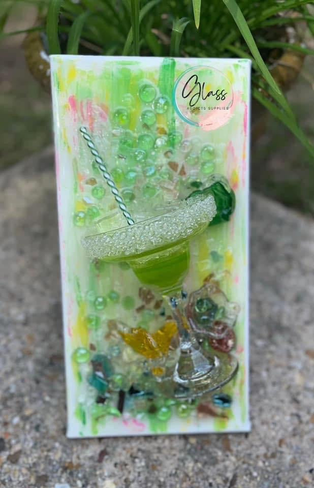 Classic LIME-RITA GLASS DIY KIT - NO SUBSTRATE