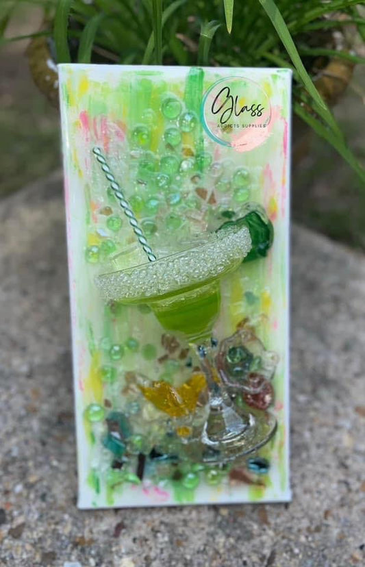 Classic LIME-RITA GLASS DIY KIT