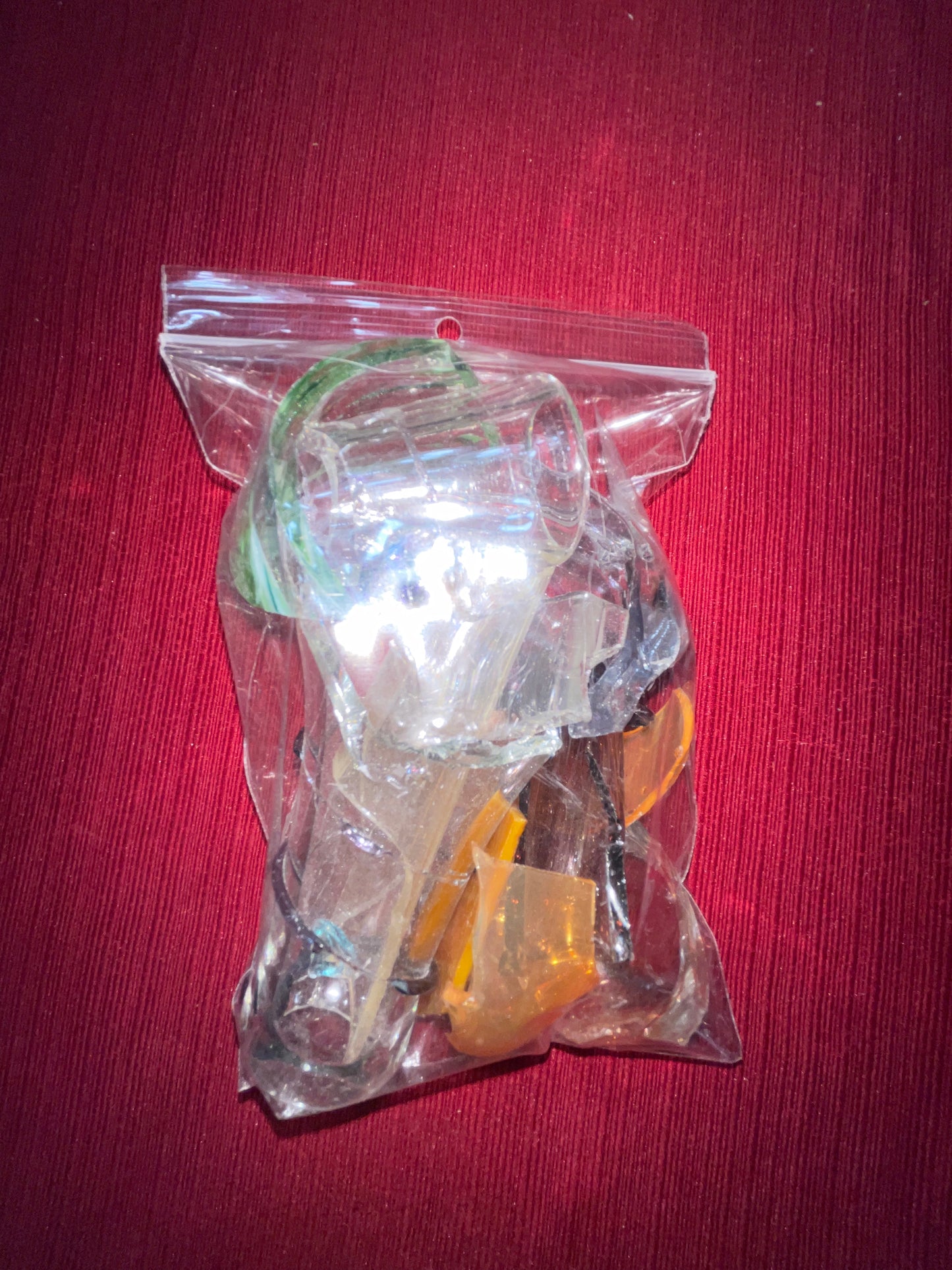 VARIOUS BLOWN GLASS 1 lb Bags