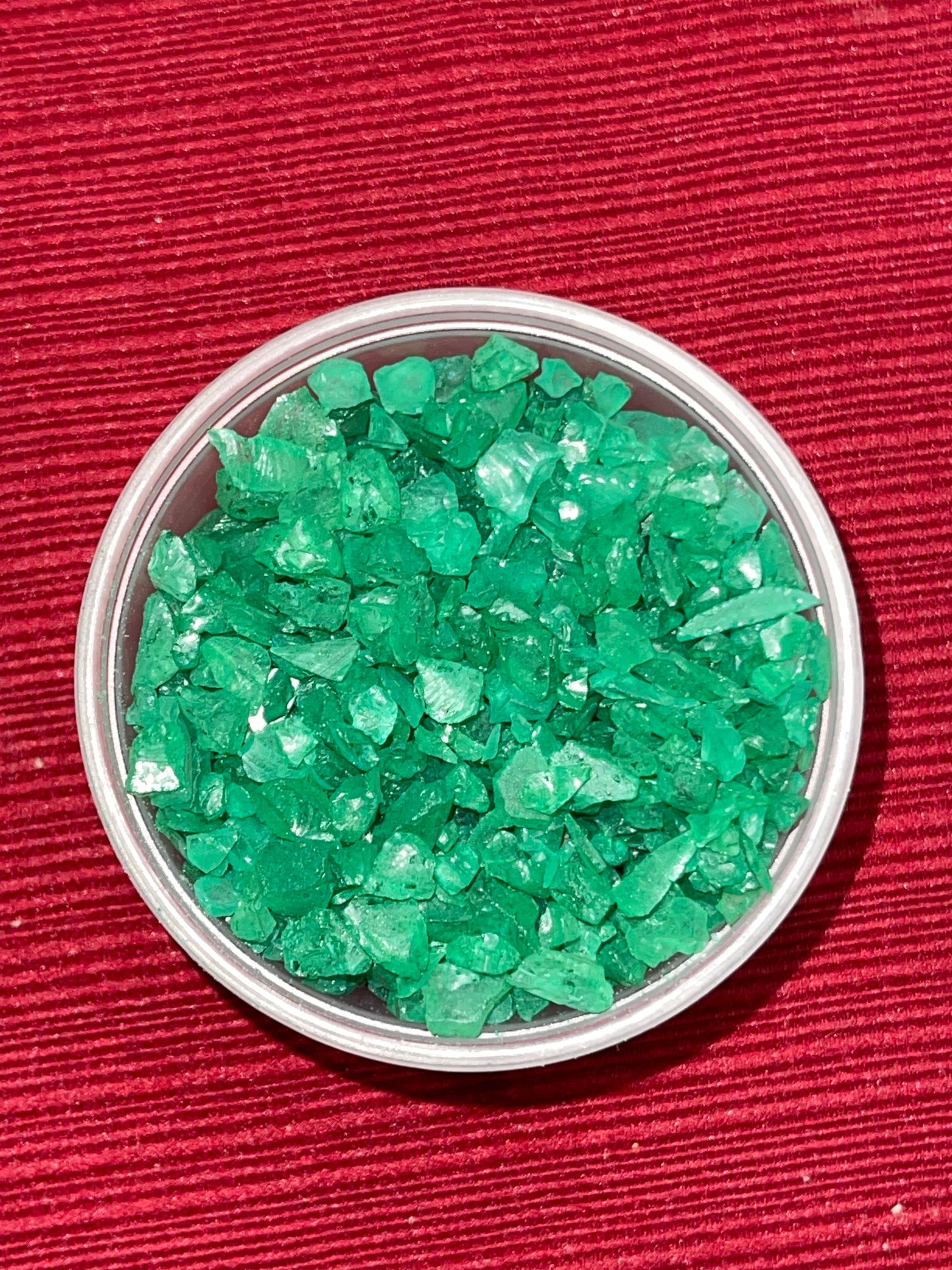 Green Classic 1/4 in. Glass Chips