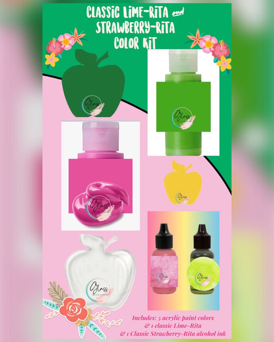 Classic Lime-Rita & Strawberry-Rita COMPLETE Color Kit