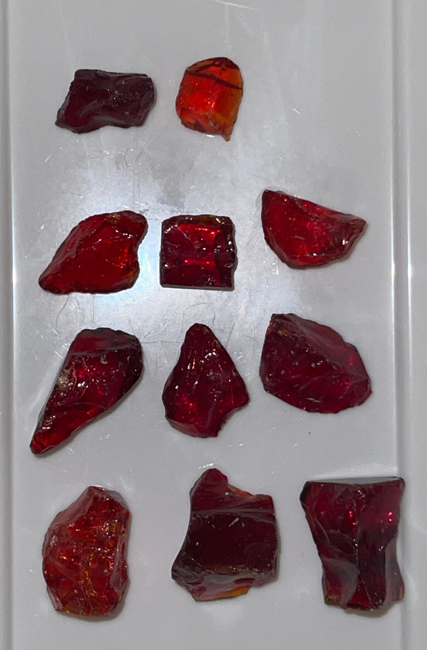 Classic Red Crushed Glass (1/2" - 1")