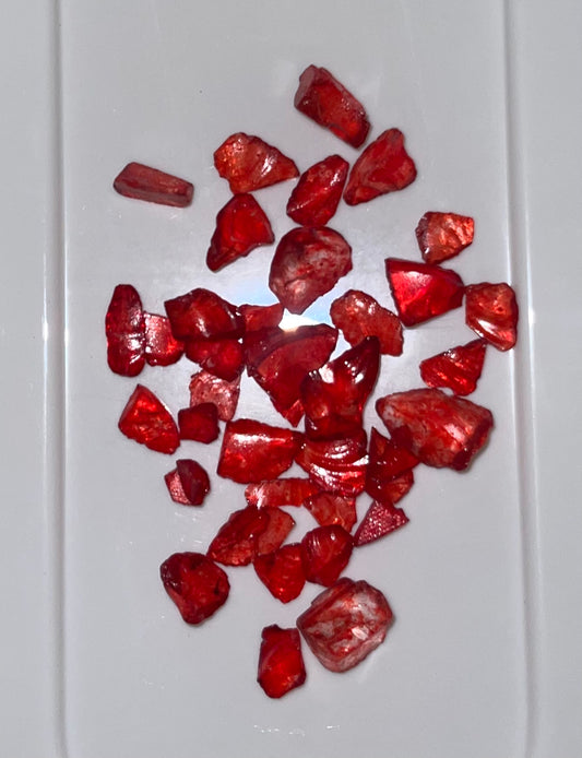 Classic Marlboro Red Crushed Glass 3/8”-1/2"