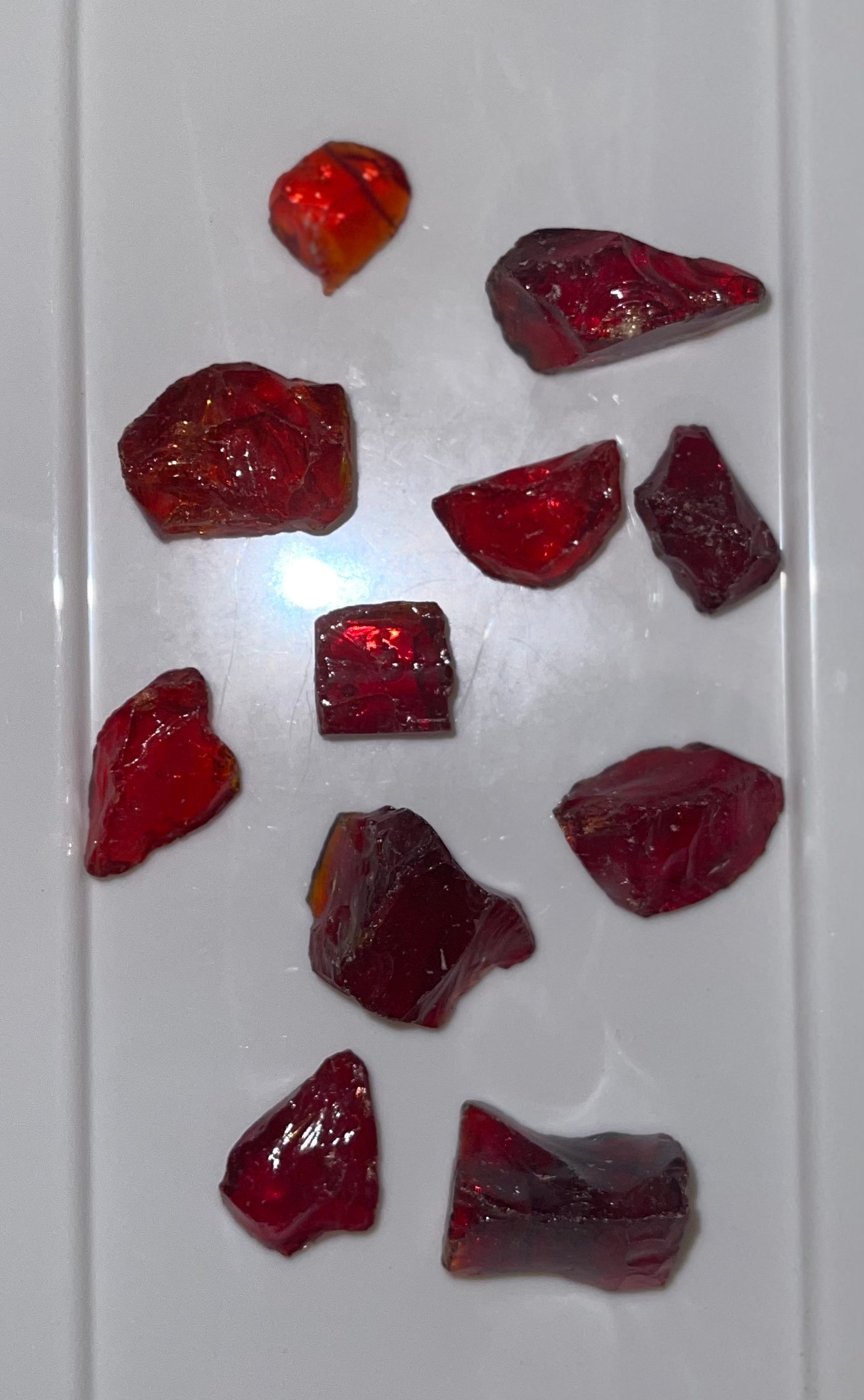 Classic Red Crushed Glass (1/2" - 1")