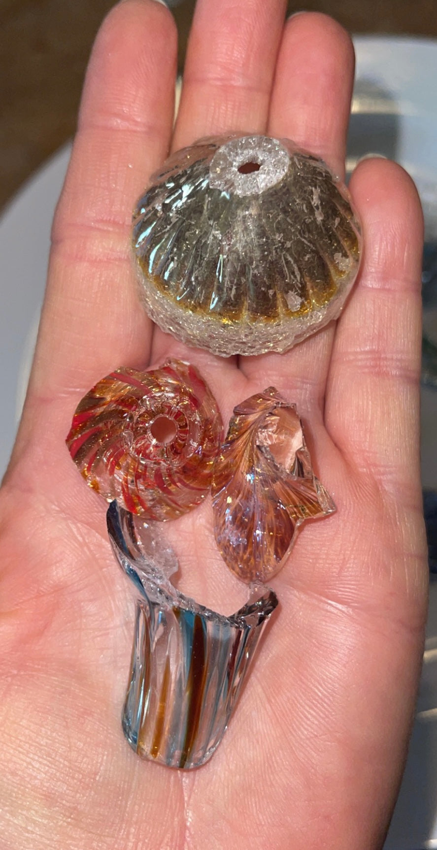 Toppers Mix Blown Glass